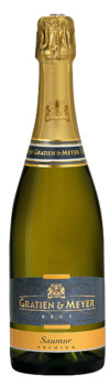 La bouteille Saumur Blanc de Gratien et Meyer.