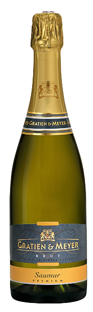 La bouteille Saumur Blanc de Gratien et Meyer.